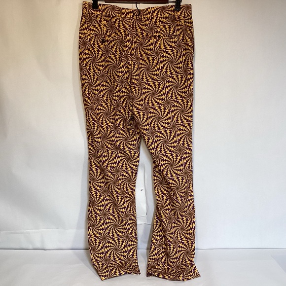 Shinesty illusion retro 60’s psychedelic Men’s Pants size 30 - Picture 3 of 9